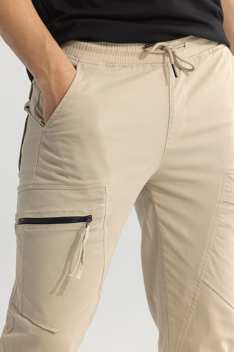 Vertix Beige Cargo Pant | Relove