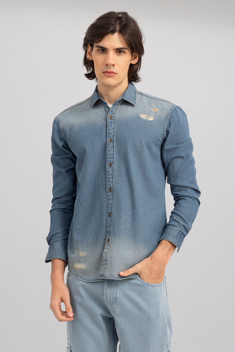 Inkast Blue Denim shirt | Relove