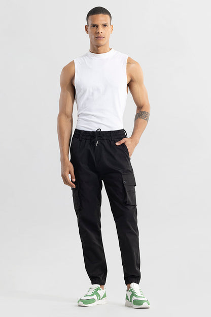 Stiller Black Cargo Pant | Relove