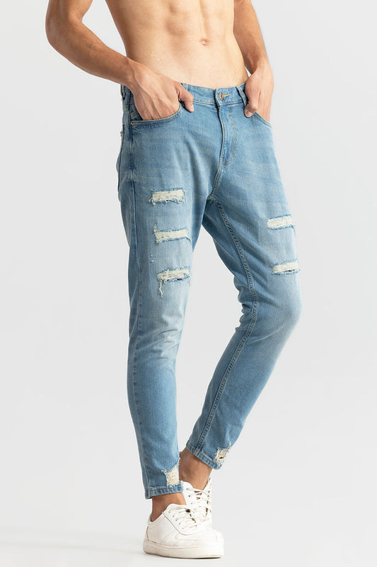 Raven Washed Blue Skinny Jeans | Relove