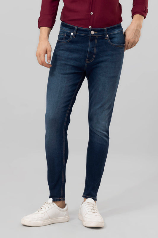 Raddit Slate Blue Skinny Jeans | Relove