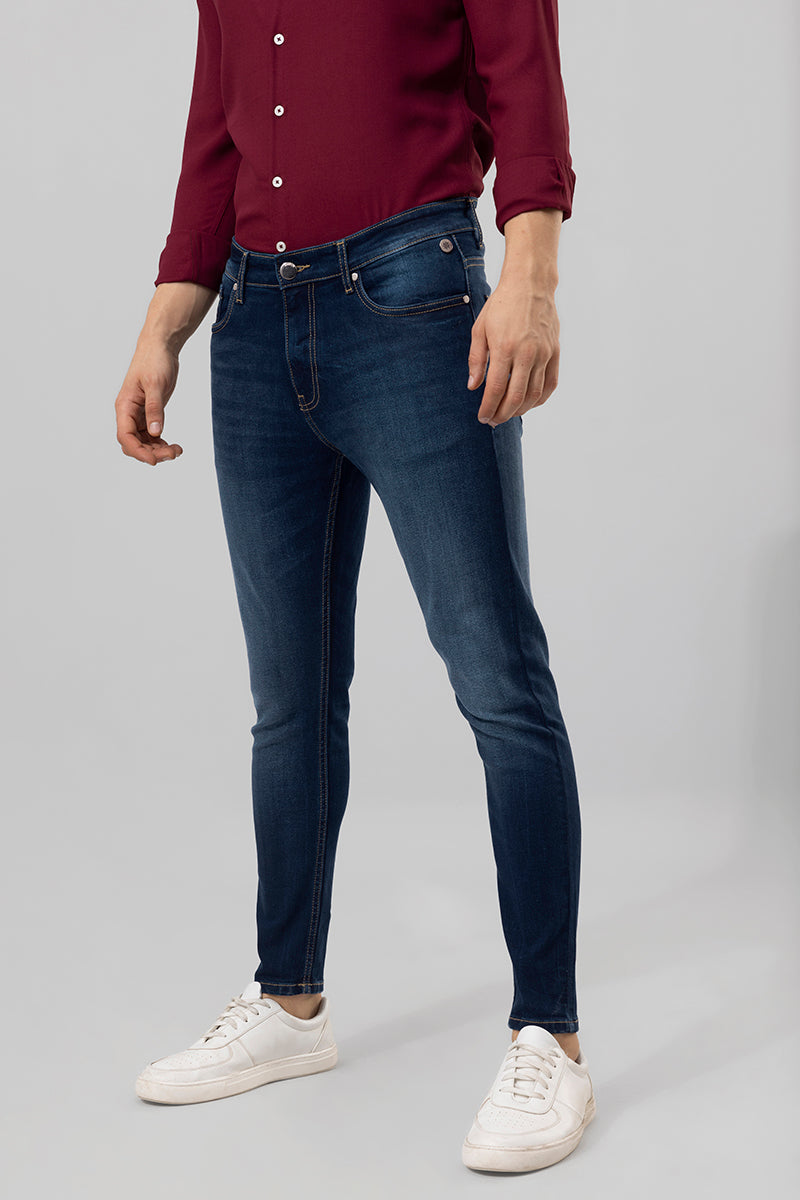 Raddit Slate Blue Skinny Jeans | Relove