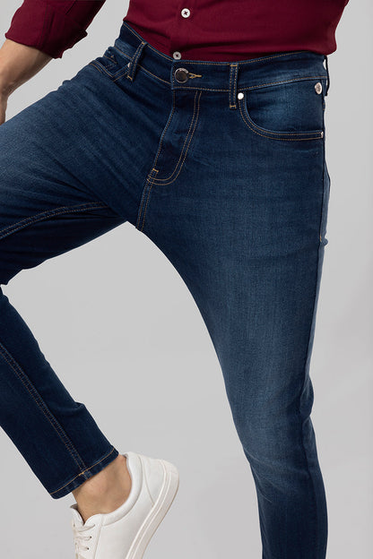 Raddit Slate Blue Skinny Jeans | Relove