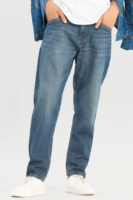 Waggish Blue Baggy Fit Jeans | Relove