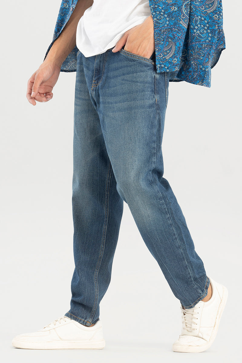 Waggish Blue Baggy Fit Jeans | Relove