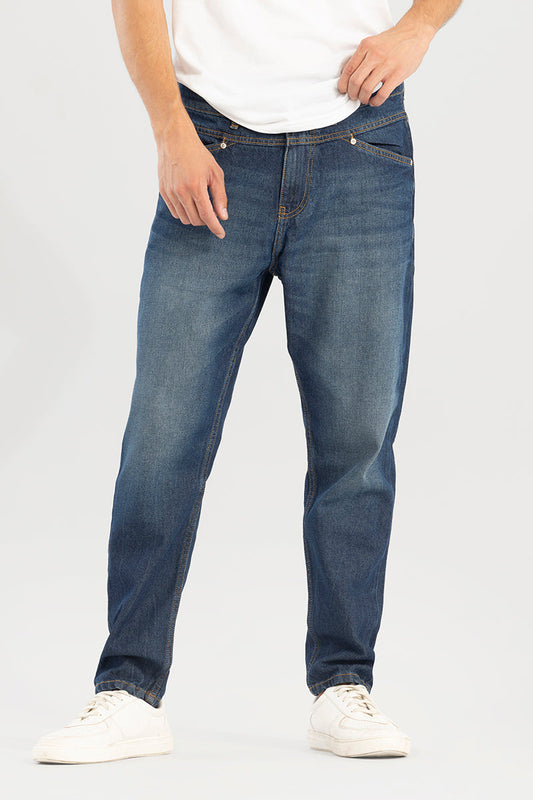 Waggish Mid Blue Baggy Fit Jeans | Relove