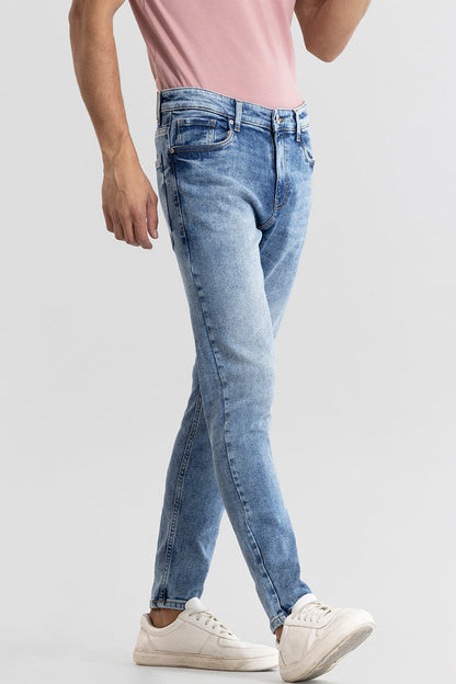 Cerulean Ice Blue Skinny Jeans | Relove