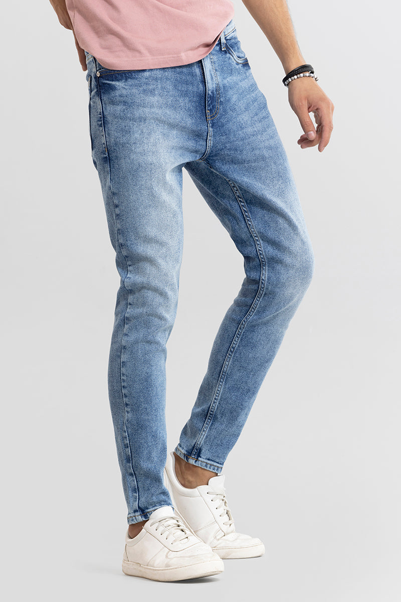 Cerulean Ice Blue Skinny Jeans | Relove