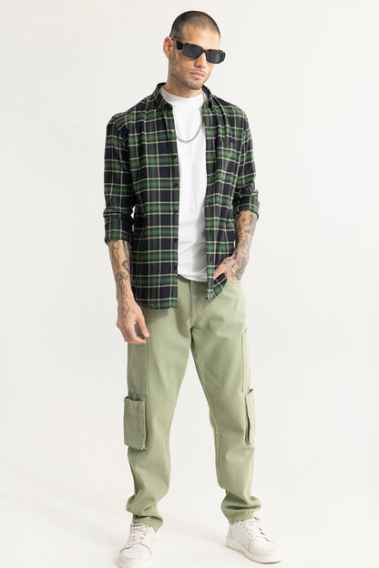 Void Green Baggy Fit Jeans | Relove