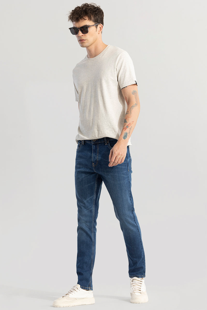 Trex Aegean Blue Slim Fit Jeans | Relove