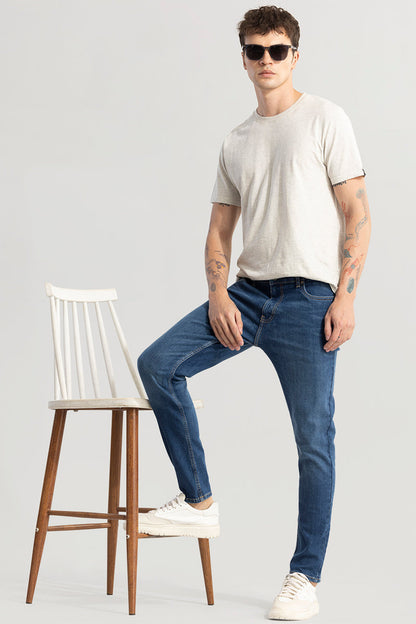 Trex Aegean Blue Slim Fit Jeans | Relove