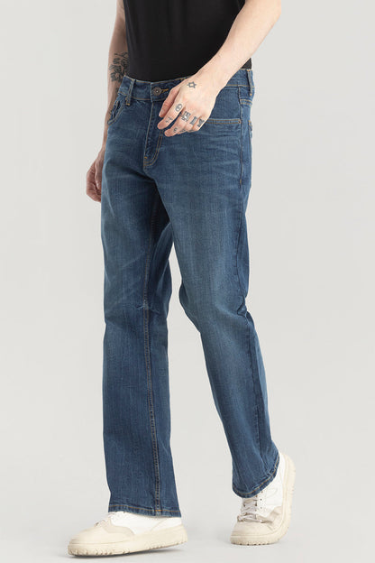 UrbanFlare Aegean Blue Boot Cut Jeans | Relove