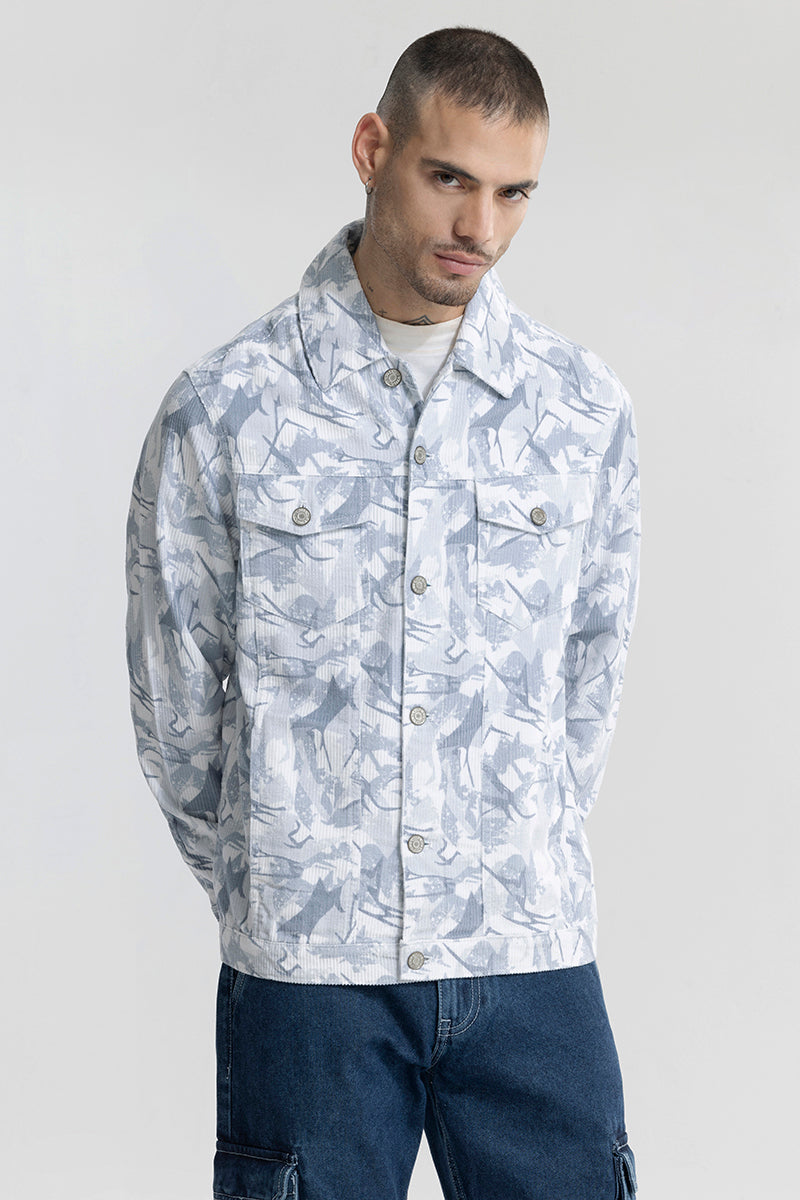 Contour Blue Corduroy Jacket | Relove