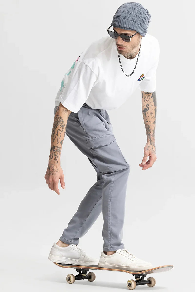 Dagon Grey Cargo Pant | Relove