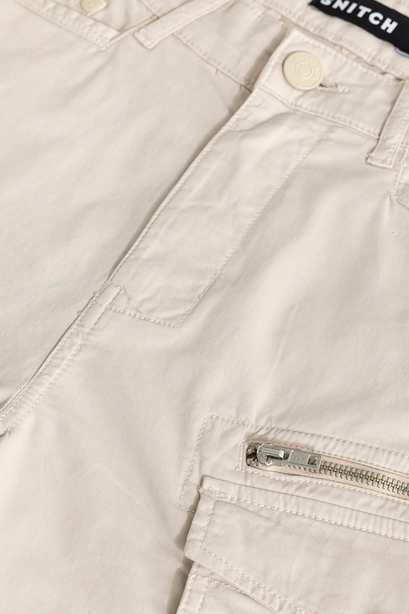 Outlander Cream Cargo Pant | Relove