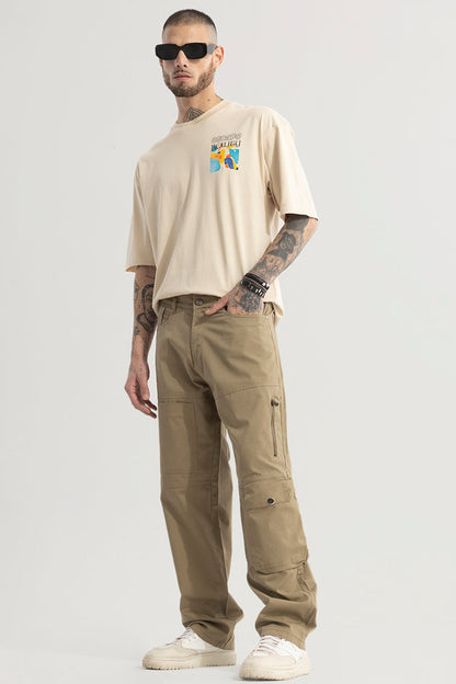 Trekker Beige Cargo Pant | Relove