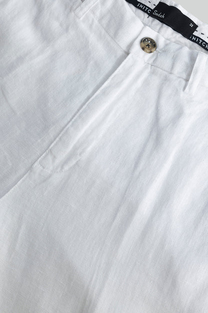 Linen White Pant | Relove