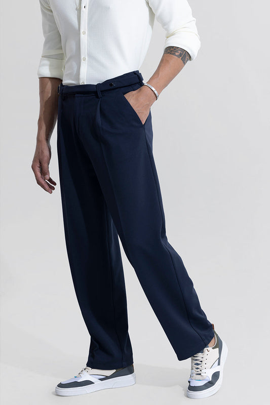 AdjustEase Navy Trouser | Relove