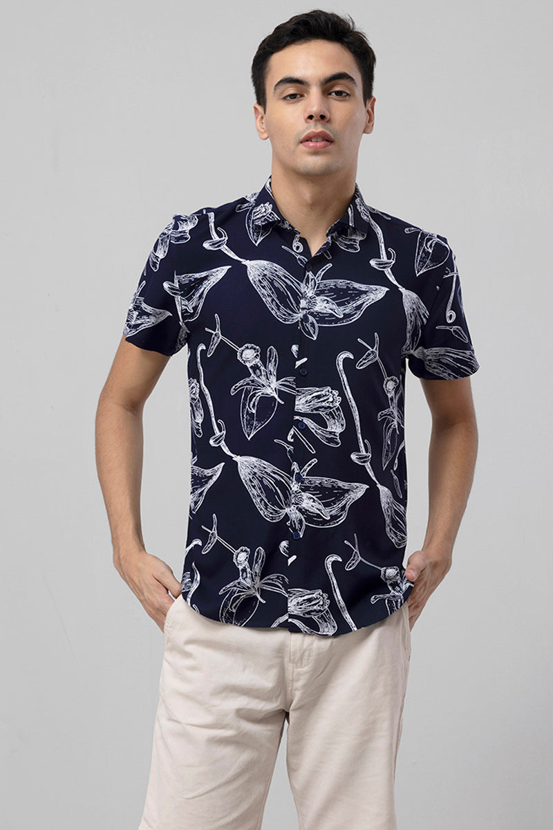 Farmcore Navy Shirt | Relove