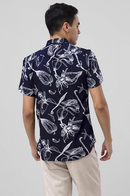 Farmcore Navy Shirt | Relove