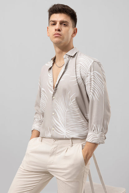 Palmera Beige Shirt | Relove