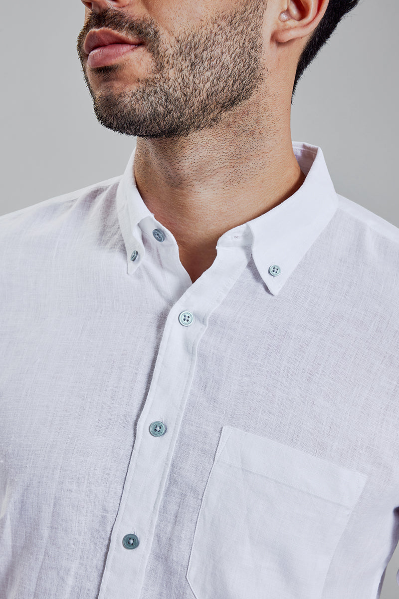 Mould Linen White Shirt | Relove