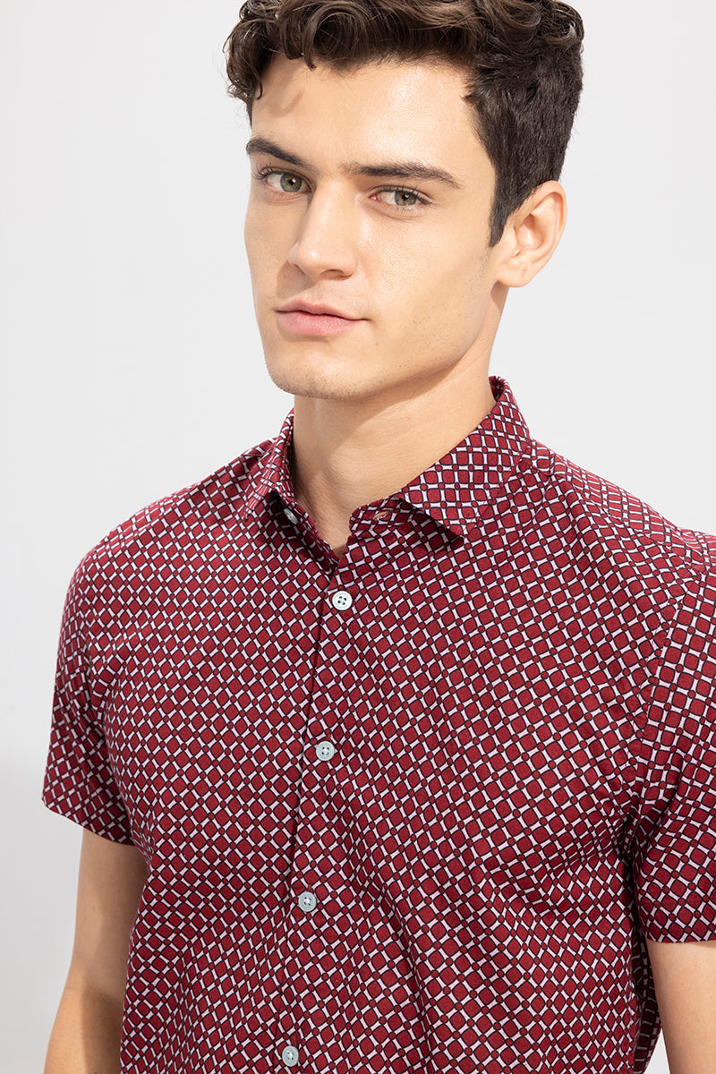 Meydan Maroon Shirt | Relove