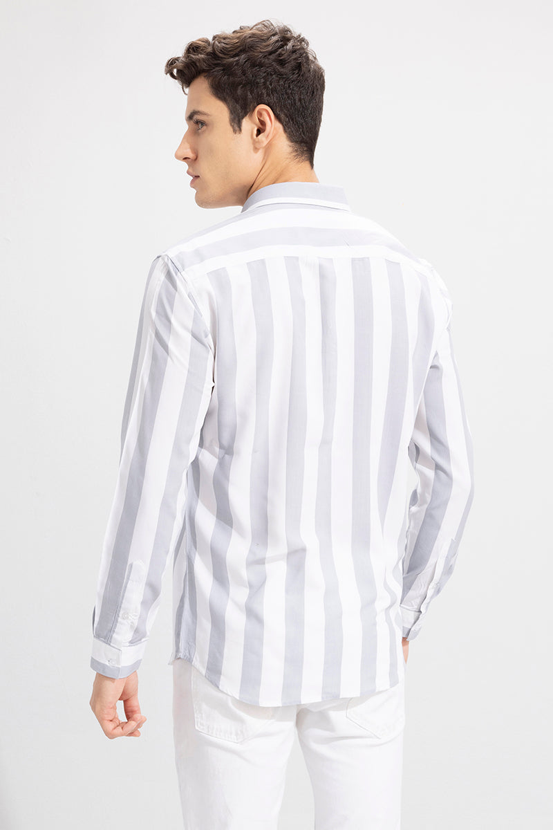 Stria Grey Shirt | Relove