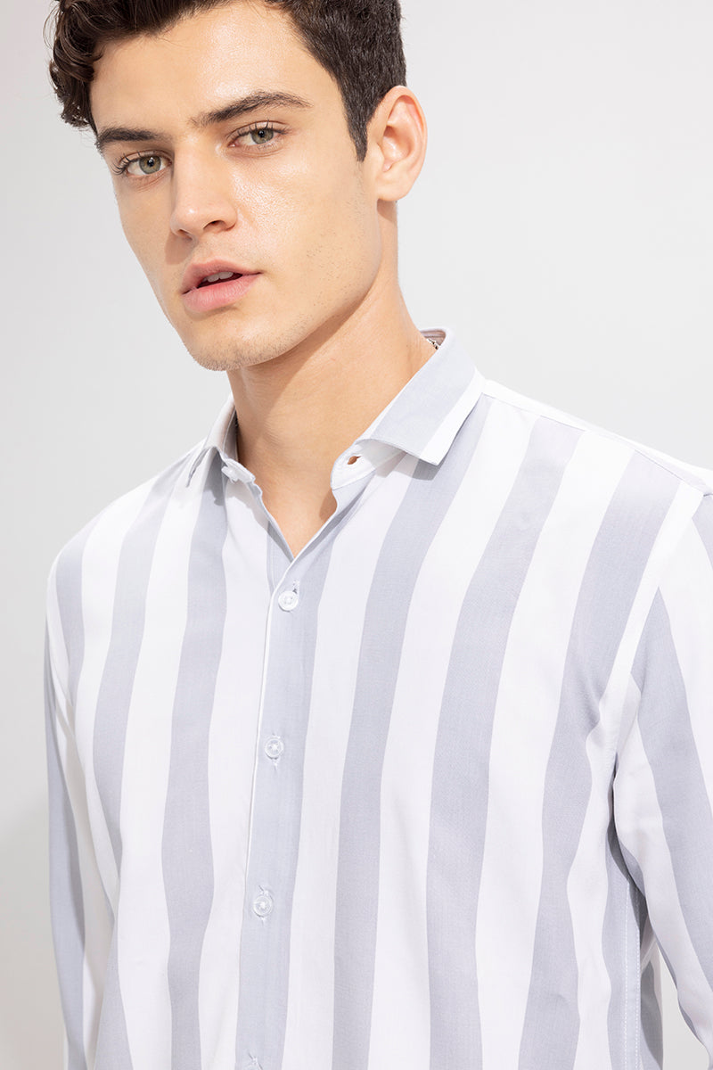 Stria Grey Shirt | Relove