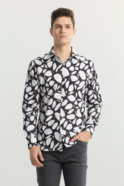 Abstracto Pebble White Shirt | Relove