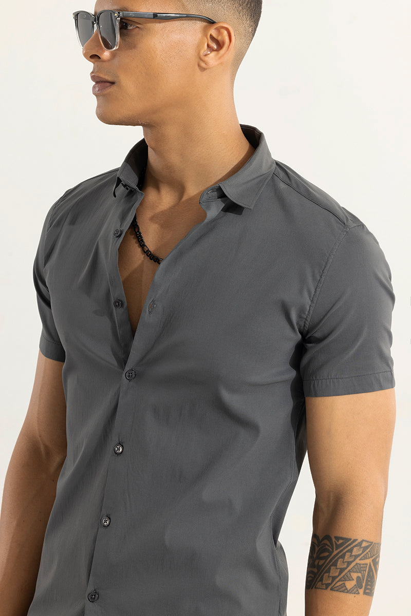 Flexit Slate Grey Shirt | Relove