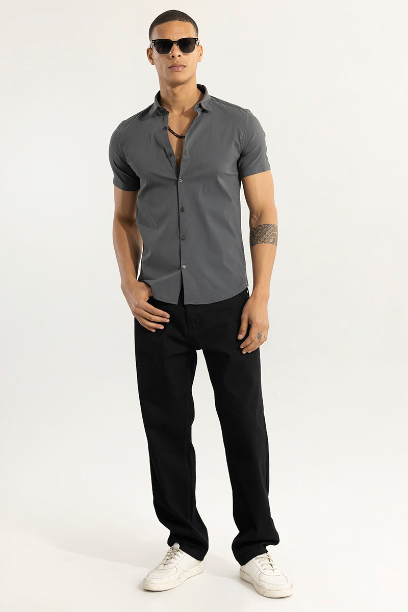 Flexit Slate Grey Shirt | Relove