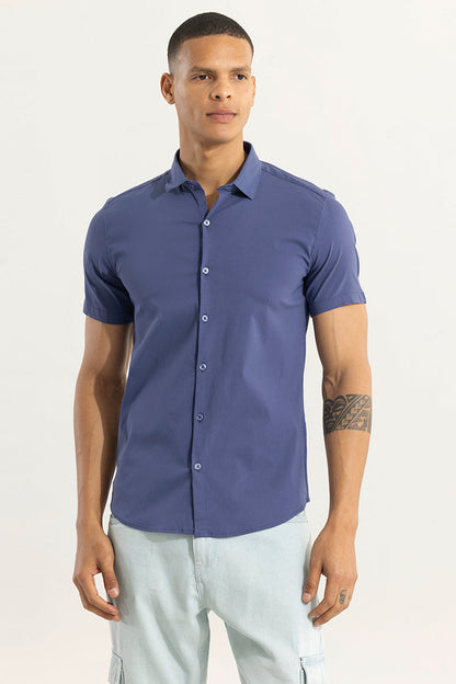 Flexit Violet Blue Shirt | Relove