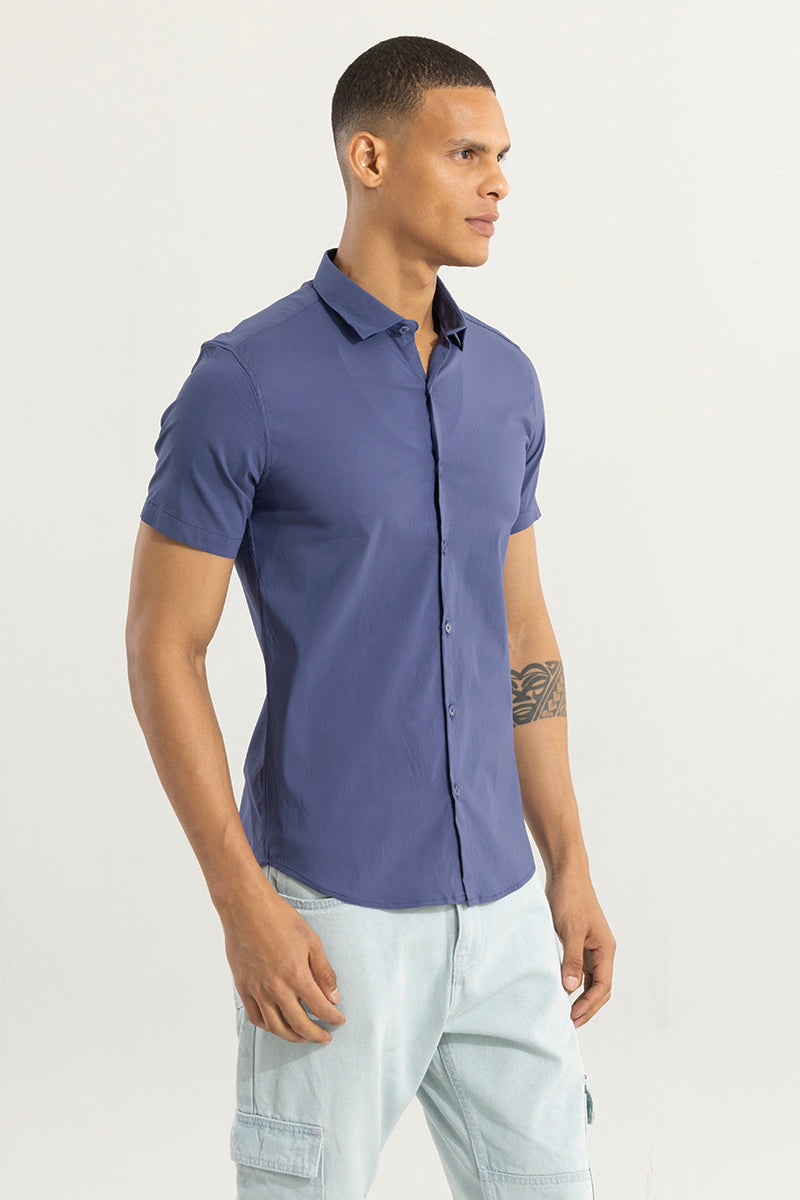 Flexit Violet Blue Shirt | Relove