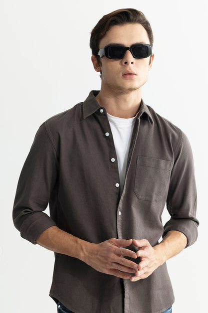 Axton Iron Grey Shirt | Relove