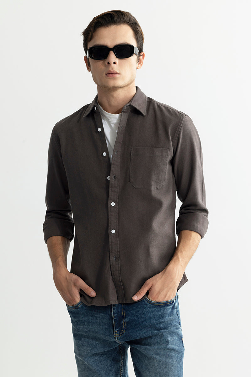 Axton Iron Grey Shirt | Relove