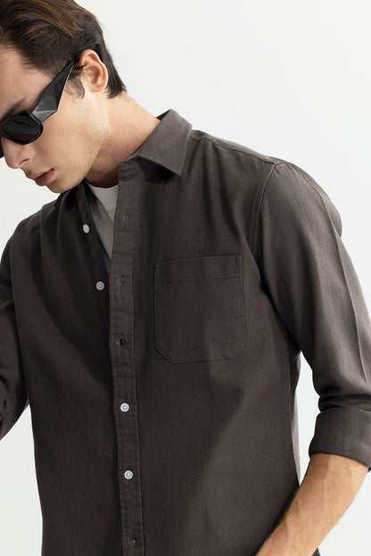 Axton Iron Grey Shirt | Relove