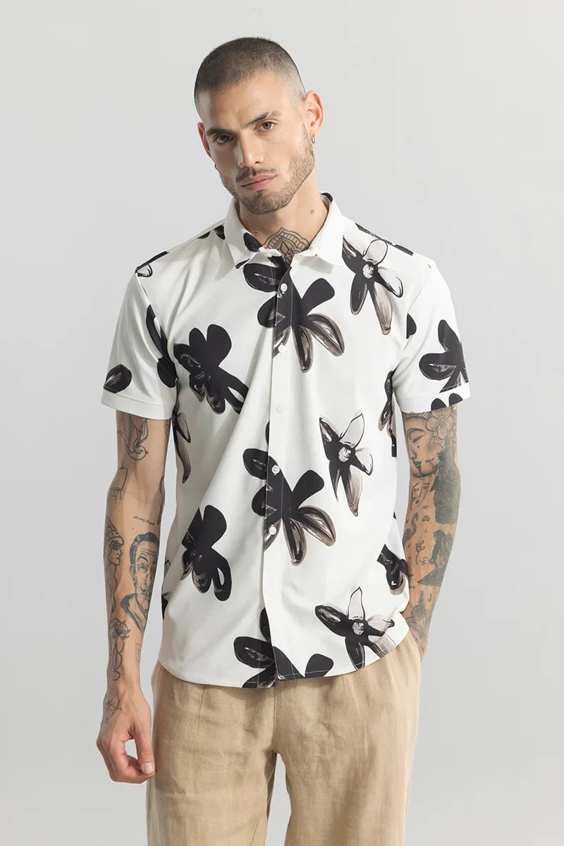 Orchidic White Shirt | Relove