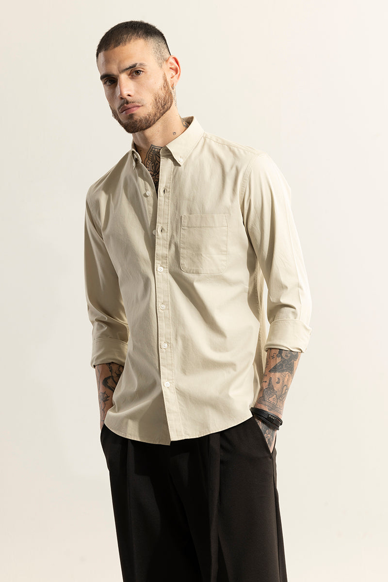 Meteorite Beige Shirt | Relove