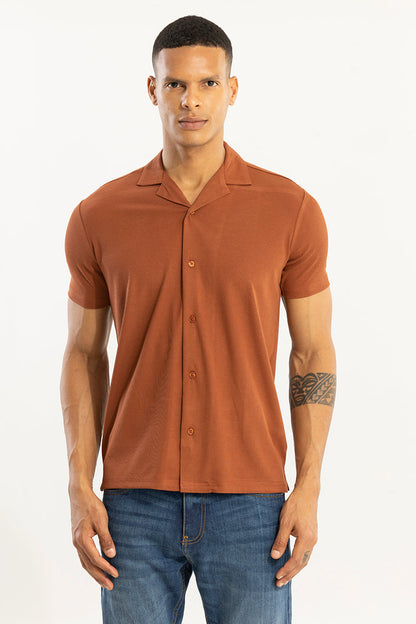 Dashy Brown Shirt | Relove