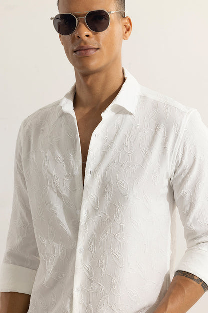 Leafage White Shirt | Relove