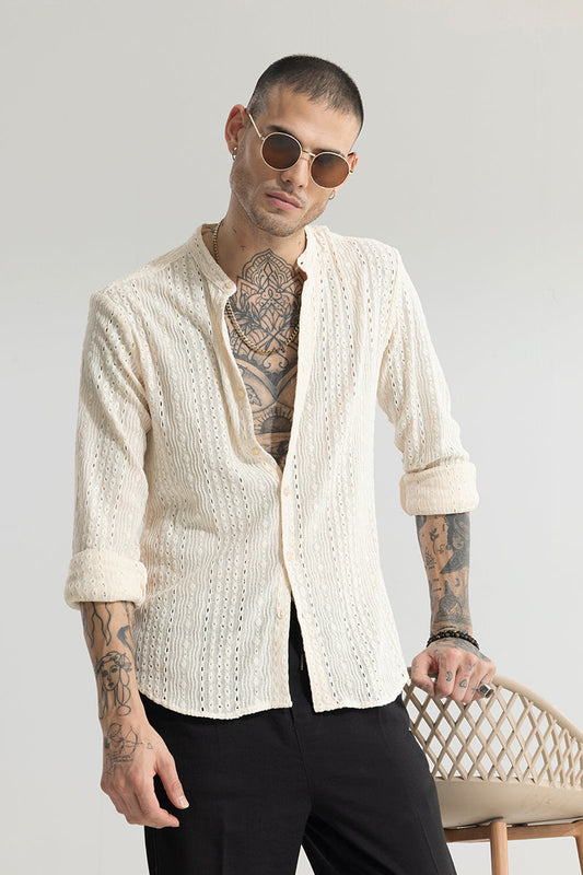 CraftedCanvas Cream Shirt | Relove