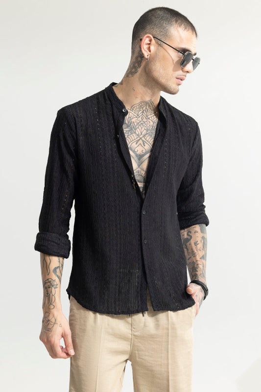 CraftedCanvas Black Shirt | Relove