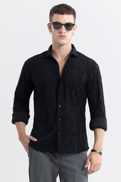 Circle Diamond Black Shirt | Relove