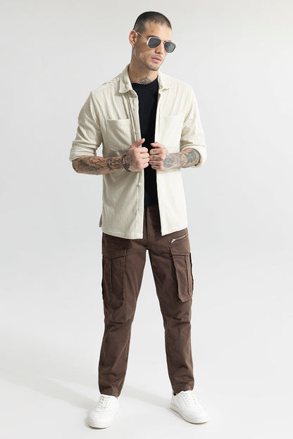 Cozy Cord Cream Shirt | Relove