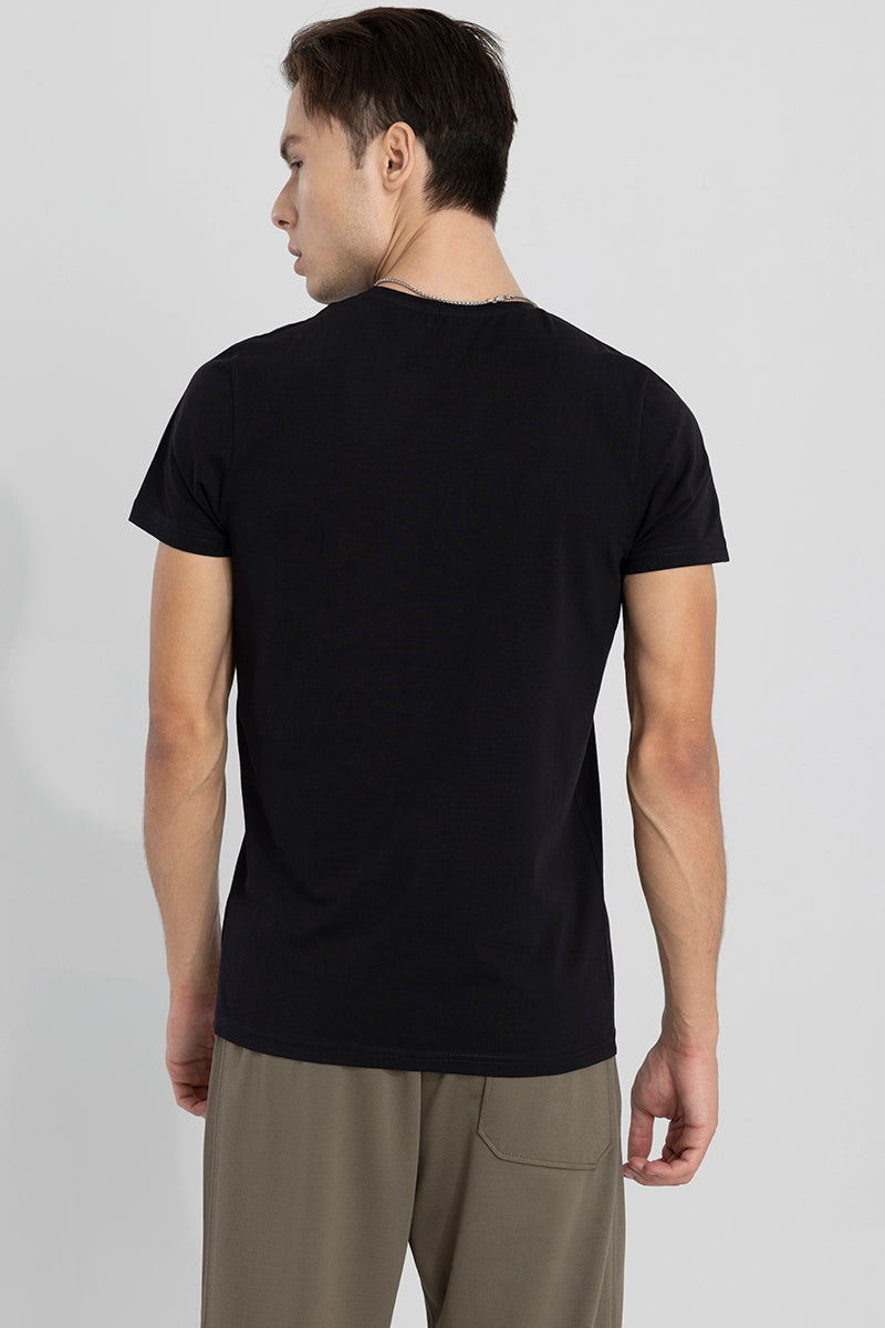 Game Black T-Shirt | Relove