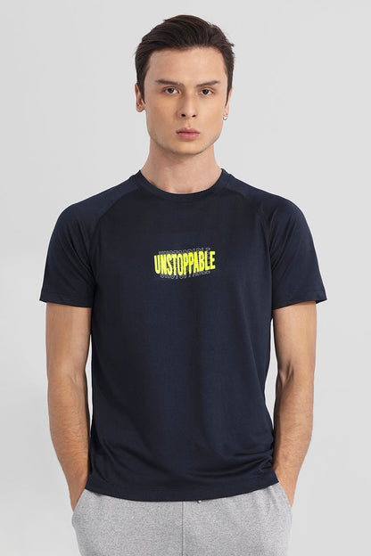 Unstoppable Navy Active T-Shirt | Relove