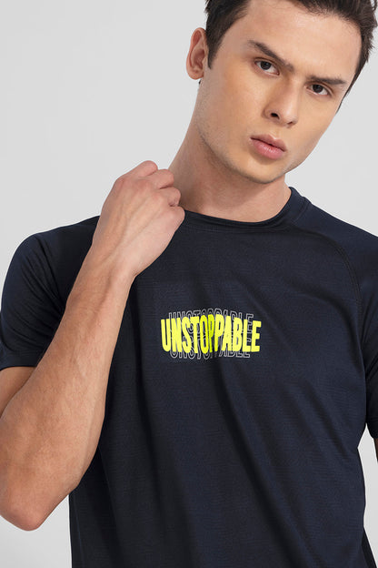 Unstoppable Navy Active T-Shirt | Relove