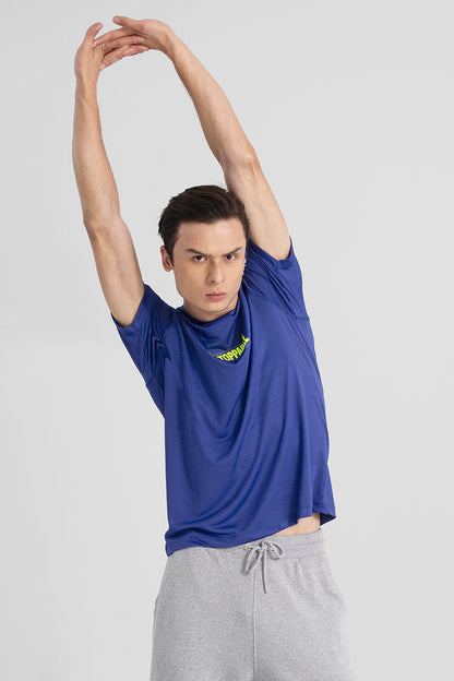 Unstoppable cobalt Blue Active T-Shirt | Relove