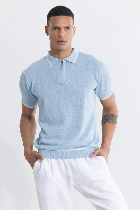 Paladin Blue Polo T-Shirt | Relove